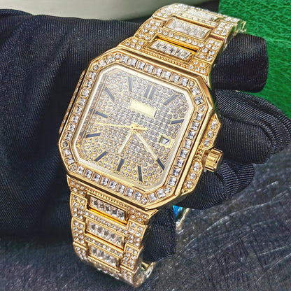🎁2026 New Arrivals 50% OFF💥Luxury Square Rhinestone Watch – Elegant Sparkle for Every Occasion✨