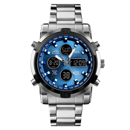 ⌚ 50% OFF & Free Shipping NOW! 🪖 Men‘s Military Watch – Analog-Digital Display, Waterproof & Shock-Resistant 🛡️