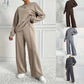 🏖️40% off!🌞Women's Cozy Long-Sleeve Top & Pants Set🆒