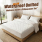 🌤️40% off!🛏️Waterproof Quilted Mattress Cover & Pillowcases Set