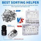 📢📢50% OFF !! ⏰ Nut & Bolt Thread Checker Kit – Dual-Sided, Military-Grade, Metric & Imperial ✨