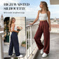 🏆2026 New Style 60% OFF💝Women's High Waisted Straight Leg Work Trousers with Side Pockets -✨Smart & Casual Look for Office and Beyond
