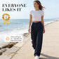 🏆2026 New Style 60% OFF💝Women's High Waisted Straight Leg Work Trousers with Side Pockets -✨Smart & Casual Look for Office and Beyond