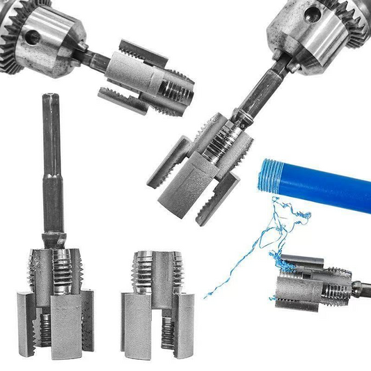 🔥Buy 1 Get 1 Free 🔥Integrated Internal & External Pipe Threading Tool