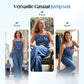 👖 LIMITED-TIME 50% OFF! 💥Women's Sleeveless Drawstring Waist Summer Jumpsuit