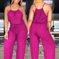 👖 LIMITED-TIME 50% OFF! 💥Women's Sleeveless Drawstring Waist Summer Jumpsuit