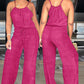 👖 LIMITED-TIME 50% OFF! 💥Women's Sleeveless Drawstring Waist Summer Jumpsuit