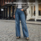🎁2026 New Arrivals 50% OFF💥Women's Rhinestone-Embellished Wide-Leg Jeans