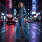 🎁2026 New Arrivals 50% OFF💥Women's Rhinestone-Embellished Wide-Leg Jeans