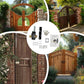 📢📢50% OFF !! ⏰50/70mm Long Throw Gate Lock with 5 Keys