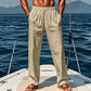 Men's Breathable Linen Trousers – Lightweight Summer Relaxed Fit ✨🌬️