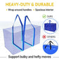 🎁24 Gallon Extra Large Heavy Duty Foldable Moving Bags