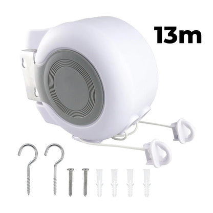 🔥50% OFF & Free Shipping🔥 Invisible Retractable Clothesline with Double Line