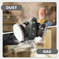 📢📢50% OFF NOW!!!🔥Activated Carbon Anti-Dust Double Tank Gas Mask