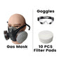 📢📢50% OFF NOW!!!🔥Activated Carbon Anti-Dust Double Tank Gas Mask