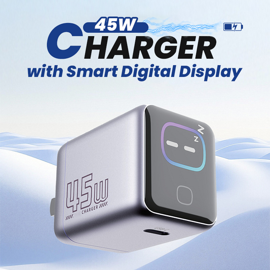 📢📢50% OFF!!⏰45W Charger with Smart Digital Display