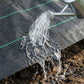 🧵 Weed Control Fabric – Blocks Sunlight, Breathable & Perfect for Garden Beds & Pathways 📉