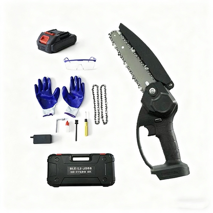 ⏰6-Inch Mini Portable Cordless Electric Chainsaw