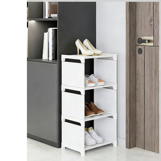 🧹🌸 LIMITED-TIME 50% OFF! Slim Vertical Shoe Organizer – Narrow Footprint, Anti-Scratch Coating, Stackable Tiers – Transform Your Cluttered Entryway into a Tidy Space 🚪🌿