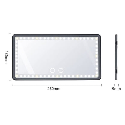 🌸Spring Sale 50% OFF🪞💡Car Visor Makeup Mirror with 3 Color Lights🎁