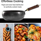 🍳 50% OFF! 🔥 Cast Iron Wok – Complete With Lid for Stir Frying, Roasting & Multi-Purpose Cooking ✨