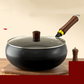 🍳 50% OFF! 🔥 Cast Iron Wok – Complete With Lid for Stir Frying, Roasting & Multi-Purpose Cooking ✨