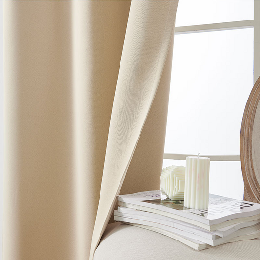 🛌Solid Color Blackout Curtain