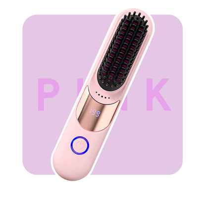 3-Temp Anti-Scald Ionic Hair Straightening Comb