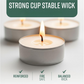 🔥HOT SALE🔥Long-Lasting 4-Hour Tea Light Candles