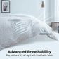 4-Piece Textured Seersucker Bedding Set