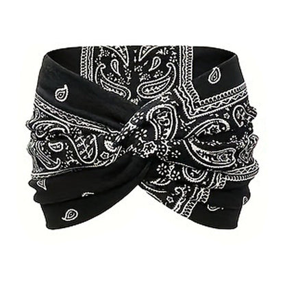 Twist-Front Wide Headband for Women