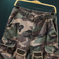🔥40% OFF !!🌿Men's Studded Camo Cargo Shorts