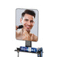 Fogless Shaving Mirror with Organizer Shelf