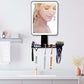 Fogless Shaving Mirror with Organizer Shelf