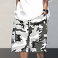 🔥New arrival Sale🔥  Men's Camo Cargo Shorts with Drawstring Waist（Free Shipping✨）