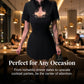 🔥2026 New Style🔥Slim High-Neck Mini Dress – Cutout & Lace Panel for a Gorgeous Silhouette