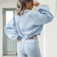 🔥50% OFF & Free Shipping🔥 Women's Cropped Corduroy Jacket with Balloon Sleeves