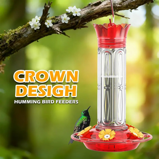 Hanging Hummingbird Feeder with Ant Moat