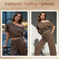 🔥50% OFF & Free Shipping🔥 Women's Off-Shoulder Top & Pants 2-Piece Set