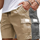 🔥50% OFF & Free Shipping🔥Buy 1 Get 1 Free🔥 Men's Casual Cargo Shorts with Elastic Waist
