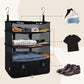 Portable Foldable Triple Mesh Organizer Hanging Bag