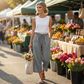 📢📢30% OFF !! ⏰Women's Casual Drawstring Waist Capri Trousers