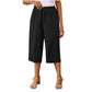 📢📢30% OFF !! ⏰Women's Casual Drawstring Waist Capri Trousers