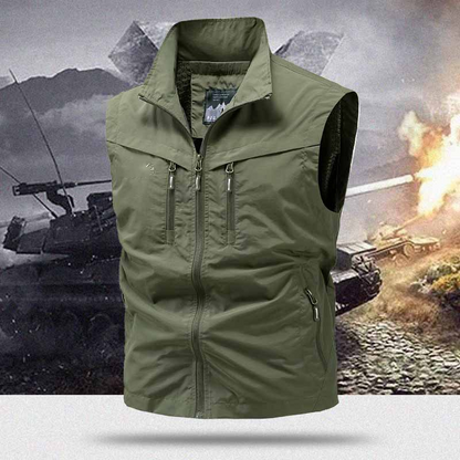📢📢70% OFF !!!⏰Men's Outdoor Multi-Pocket Utility Vest