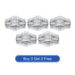 💍 LIMITED-TIME 50% OFF! 💥 Princess Cut Pave Ring | Multi-Layered Cubic Zirconia Statement Band | Anti-Tarnish White Gold Tone Engagement & Anniversary Ring✨
