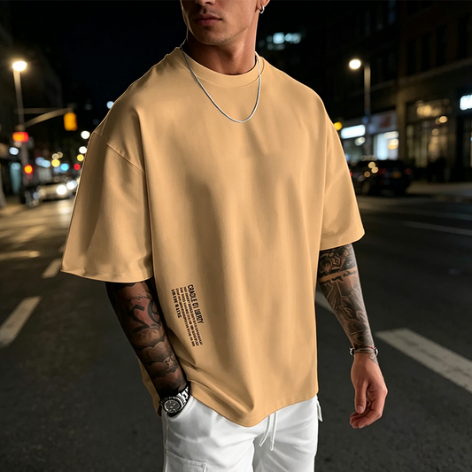 💐66% OFF NOW! Urban Cotton Blend Tee – From Day to Night 🌞🌙【Flash Sale】