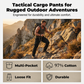 👖 50% OFF NOW! 🧵 Men's Cotton Cargo Tactical Trousers – Multi-Pocket, Durable Fabric & Perfect for Outdoor & Daily Wear 🏕️