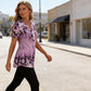 🌸 LIMITED TIME 50% OFF! ✨ Women's Floral Short Sleeve Top – Soft, Breathable & Versatile Loose Fit 👕
