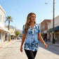 🌸 LIMITED TIME 50% OFF! ✨ Women's Floral Short Sleeve Top – Soft, Breathable & Versatile Loose Fit 👕