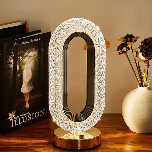 Stylish Rechargeable Touch Bedside Nightlight Set